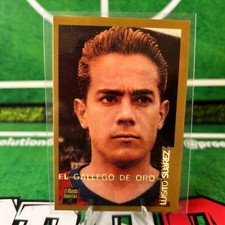 LUIS SUAREZ GALLEGO DE GOLD - FCB BARCELONA - WORLD SPORT BARÇA D'OR 1995 CARD