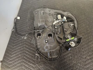 #M126 17-2022 MAZDA CX-5 REAR LEFT SIDE DOOR WINDOW REGULATOR CARRIER PLATE OEM - Picture 1 of 6