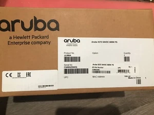 JL086A HPE Aruba 54VDC 680W 100-240VAC POWER SUPPLY - Picture 1 of 6