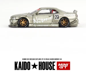 1:64 Kaido House Nissan Skyline GT-R R34 Kaido Works V4 Milenium Jade 103 SEALED - Picture 1 of 3