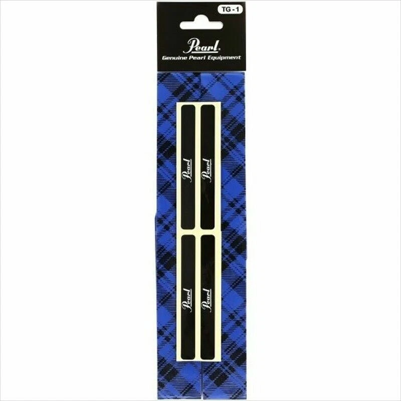 Pearl TG1TB Tartan Blue Anti-slip Tape for Drum Sticks 2 pairs New w/Tracking# - Image 1 of 1