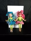 Fairytopia Quilla & Questina 2004 Barbie Doll set of 2 vintage dolls Fairies 