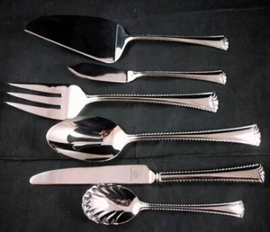 Reed & Barton Hampshire Glossy Lot of 6 Pieces Assortment Stainless Steel - Picture 1 of 5