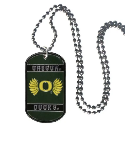 NCAA Oregon Ducks Dog Tag Necklace Cover