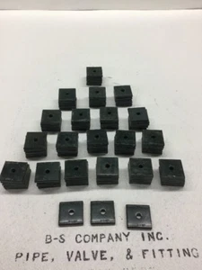 Unistrut Fasteners P1062 Square Channel Washer Green Epoxy Coated (Lot of 14) - Picture 1 of 4
