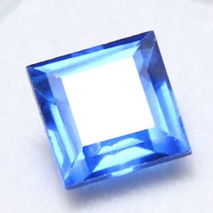 Certified 3.00 Ct+ Natural Blue Tanzanite Unheated 8x8 mm Loose Gemstones k01