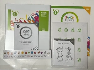 Saxon phonics & spelling GRADE 1, classroom materials for 1 student (2022) - Picture 1 of 15