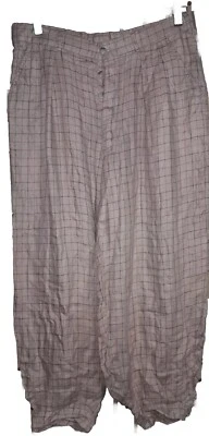 Pantalones De Colección Años 90 POLO RALPH LAUREN 20s 30s Estilo Cuadros Golf Braguita Hebilla Trasera 32 Foto 1 de 4