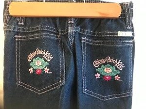 Vintage Girls Size 6 Cpk cabbage patch kids Denim Jeans pants USA embroidered - Picture 1 of 6