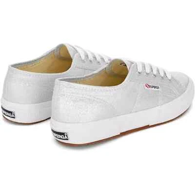SCARPE SUPERGA 2790 LAMEW GREY SILVER 36 - Immagine 1 di 3