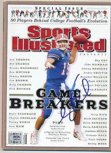 Tim Tebow Signed Autographed Sports Illustrated Flordia Gators Special Issue PSA - Picture 1 of 2