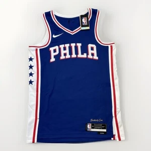 Nike Philadelphia 76ers Mens Swingman Jersey Icon Edition Blank Blue Sz M 44 - Picture 1 of 6