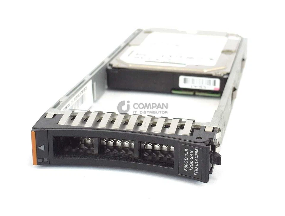 01AC595 IBM HDD 600GB 15K SAS 12G 2.5"  HOT-SWAP FOR STORWIZE V5000 G2 - Image 1 of 4