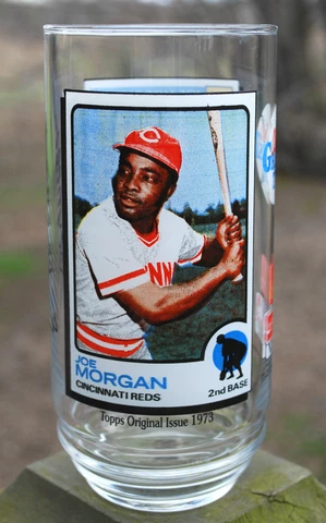 JOE MORGAN 1993 McDonalds Coca Cola Baseball Glass 'All Time Greatest Team' Cover