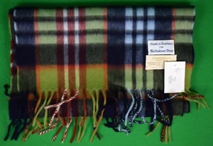 "The Andover Shop Lambswool/Angora Scottish Tartan Plaid Scarf" (Neu mit Etikett) - Bild 1 von 3
