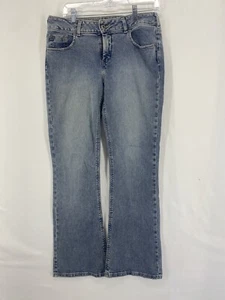 Silver Jeans Mid Rise Straight Leg Womens Size W 31 X 32 Light Wash - Picture 1 of 13