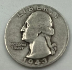 Cuarto de plata Washington 1943 AVC - Imagen 1 de 1