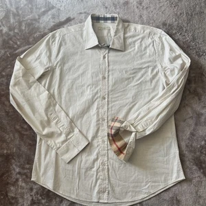Burberry Brit Cream Dress Shirt Men’s. XXL. Immaculate. - Picture 1 of 9