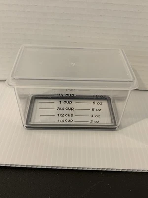 Peça de recipiente de substituição Gorilla Grip com tampa para anexar ao ralador. BlackBotto - Imagem 1 de 4