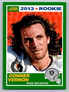 Conner Vernon 2013 Score #350 Oakland Raiders Rookie Football Card - Picture 1 of 2