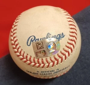 JUAN SOTO (4 Pitches) JULIO URIAS 10/11/22 NLDS Game 1 Used PADRES Dodgers Mets - Picture 1 of 2
