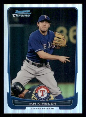 2012 Bowman Chrome Refractors #64 Ian Kinsler - Image 1 of 2