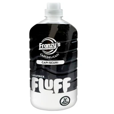 FRANZY'S FLUFF DETERSIVO LAVATRICE CAPI SCURI 20 LAVAGGI - Immagine 1 di 4