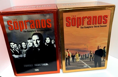 Видеокассеты The Sopranos сезон 2 и 3 бокс-сет - Изображение 1 из 4