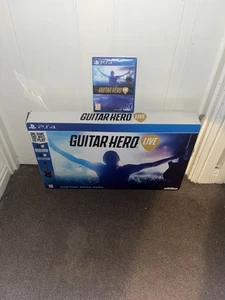 PS4- Guitar Hero Live - Guitar with strap & Dongle & game boxed - Picture 1 of 3