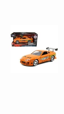 97357 BY Jada Fast & Furious 1995 Toyota Supra 1:32 Diecast Model Car Orange - Image 1 of 4