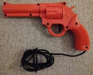 Mega CD Justifier Light Gun. Pink Player 2. Very Rare. Good Condition. - Picture 1 of 2