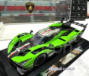 Bburago 1:43 Lamborghini SC63 Diecast Model Racing Car New in Box - Picture 1 of 7