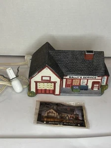 Vintage Hawthorne Mayberry Christmas Village 8 Buildings Total. - Picture 1 of 16