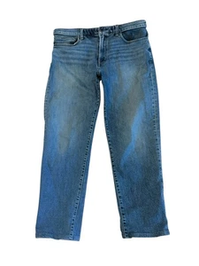 Lands End Stretch Comfort Waist Straight Leg Jeans 36x30” - Picture 1 of 12