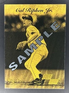 Equipo Oro Cal Ripken Jr. 1995 Certificado Selecto #3 Muestra Baltimore Orioles - Imagen 1 de 2