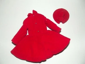 SKIPPER Barbie Coat & Hat DRESS COAT #1906 from 1964 Very Good Condition TAGGED - Picture 1 of 2