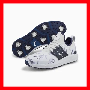 Puma Ignite Articulate Lowlands Golf Shoes Spikes Floral 377218 01 Mens Size 12 - Picture 1 of 11