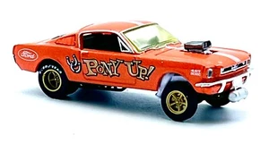 M2 1966 Ford Mustang Fastback Gasser Drag Car Great for NHRA Diorama - Picture 1 of 2