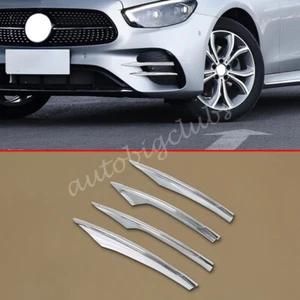 Tapa antiniebla delantera cromada para Mercedes-Benz Clase E E350/E450 2021-2023 - Imagen 1 de 6