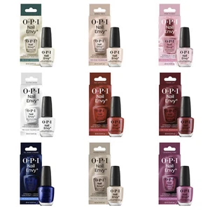 NEW OPI Nail Envy Strengthener Tri-Flex Technology 15ml - All 9 Colours - Picture 1 of 10