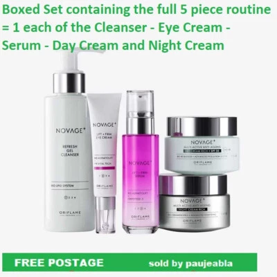 Oriflame NovAge LIFT & FIRM ROUTINE BOXED SET- RICH – Reduced Exp 03.26 - Image 1 of 4