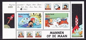 Netherlands TinTin Kuiifje cartoon m/s mnh G - Picture 1 of 1