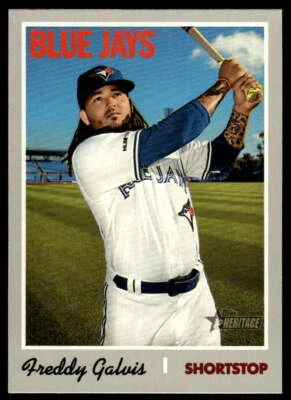 2019 Topps Heritage #575 Freddy Galvis - Image 1 of 2