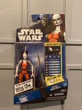 Star Wars 2010 The Clone Wars Aurra Sing Figure CW11 New On Card