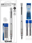Uniball Kuru Toga Elite Mechanical Pencil Starter Kit with Silver Barrel and 0.5