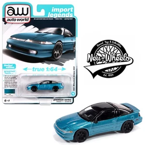 AUTO WORLD PREMIUM - IMPORT LEGENDS - AZUL - 1991 MITSUBISHI ECLIPSE GSX - Imagen 1 de 1