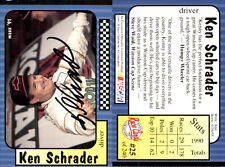 Ken Schrader Signed 1991 Maxx #25 Card Hendrick Motorsports Auto AU