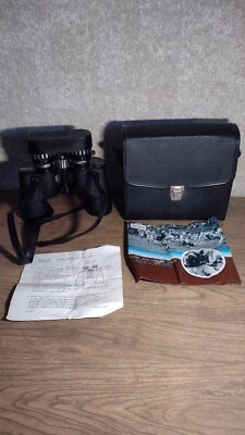 Vintage Sears Binoculars #2549  8x-17x40MM Fully Coated Optics Complete w manual - Image 1 of 4
