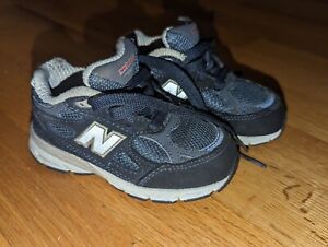 New Balance 990 Sneakers Running Shoes Baby Infant Size 6 Blue Lace Up