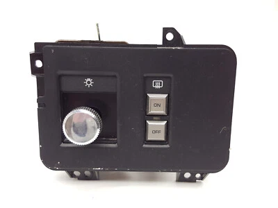 Interruptor de faros/descongelación trasera encendido apagado Chrysler New Yorker 1988-1993 OEM Foto 1 de 4